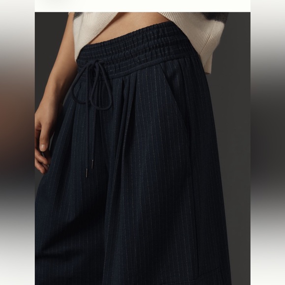 Worn once Anthropologie Maeve wide-leg menswear pants XSP - Picture 4 of 7